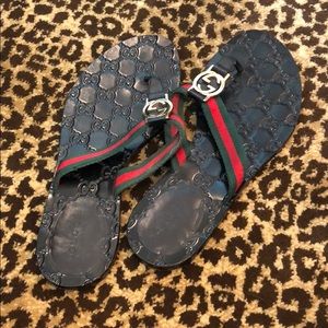 Gucci flip flops